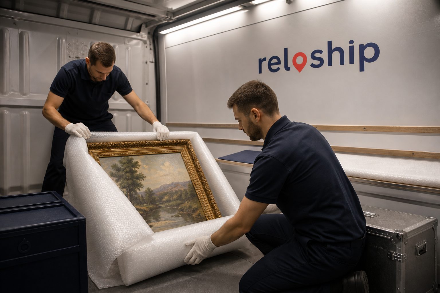 Transport d'œuvres d'art